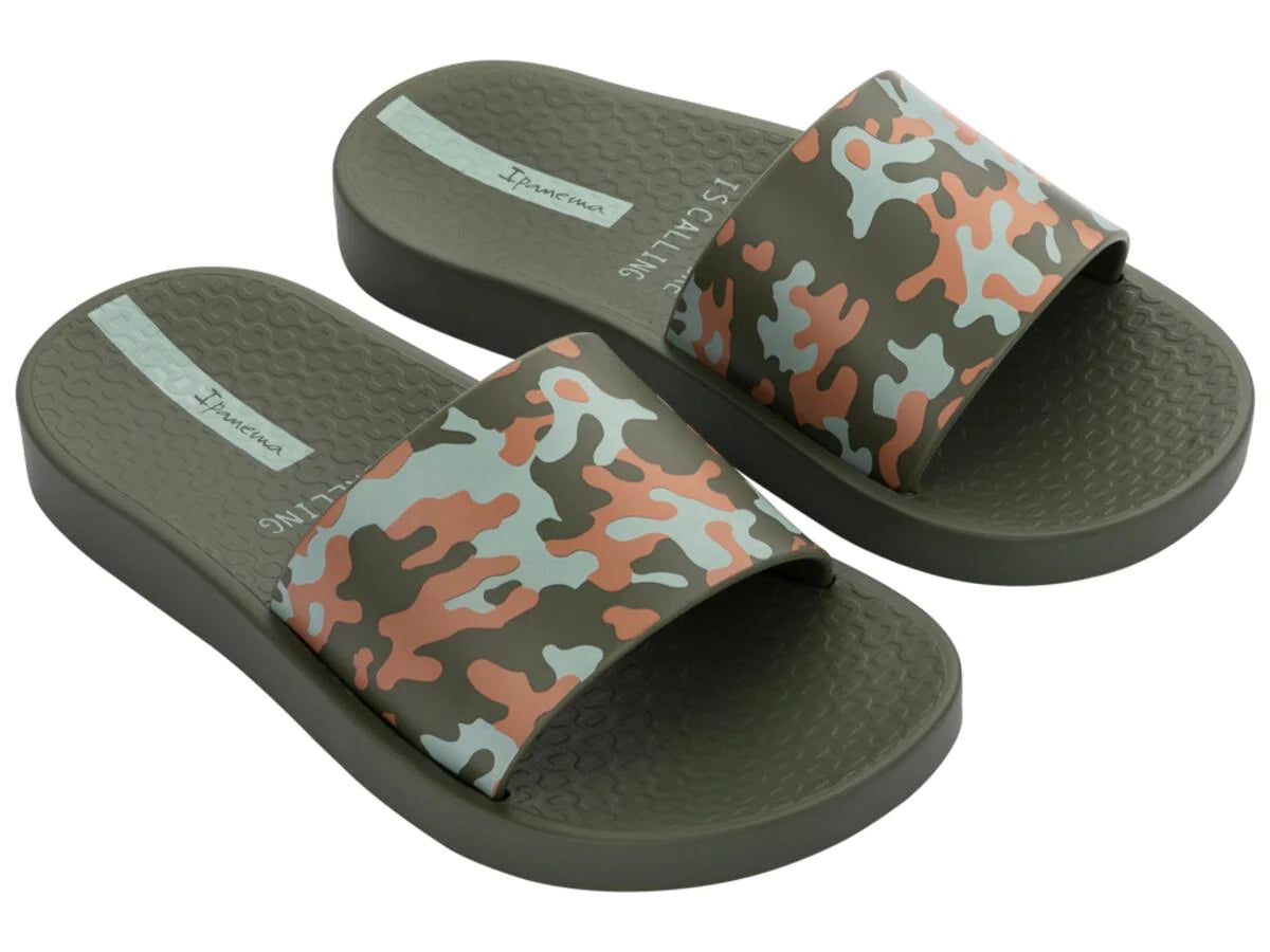 Kids Urban Slides in Camo