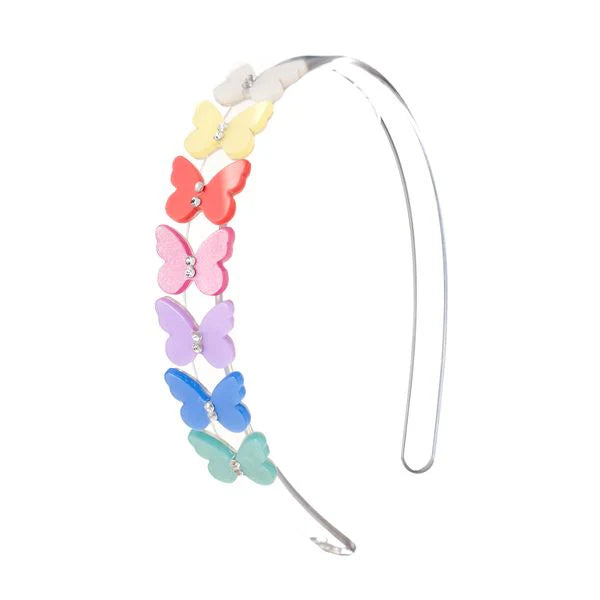 Butterflies Spring Colors Headband
