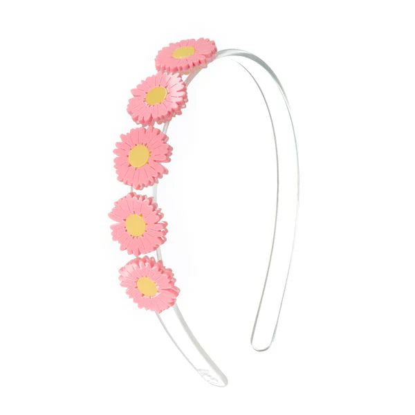 Pink Daisies Headband