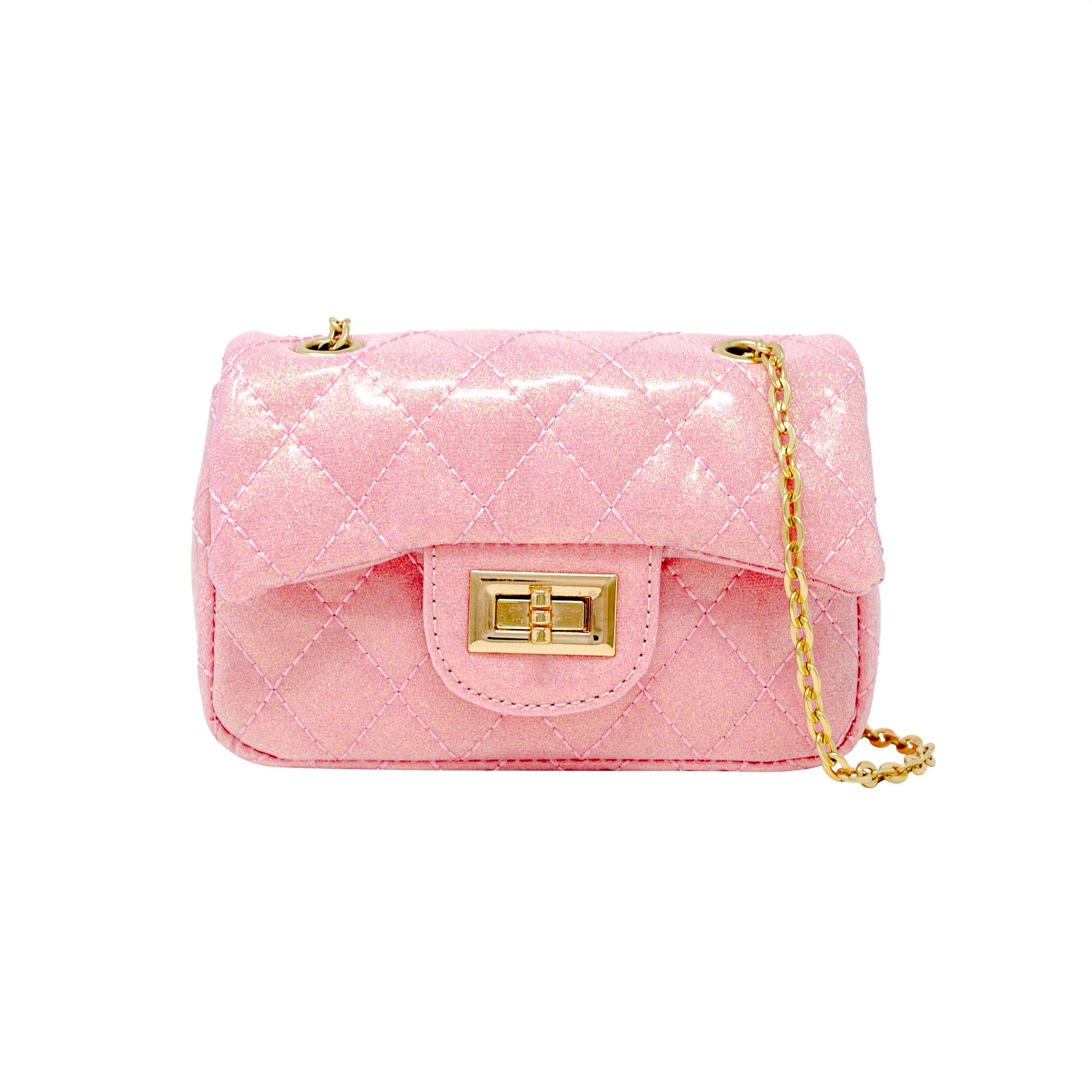 Classic Quilted Sparkle Mini Bag