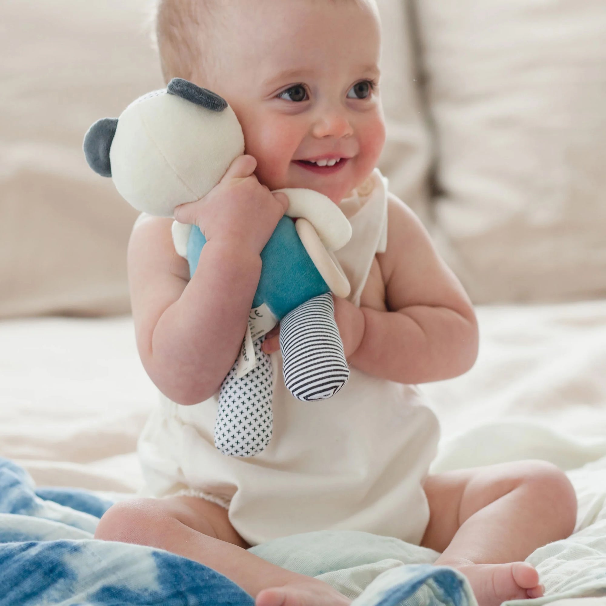 Organic Busy Bear Activity Toy