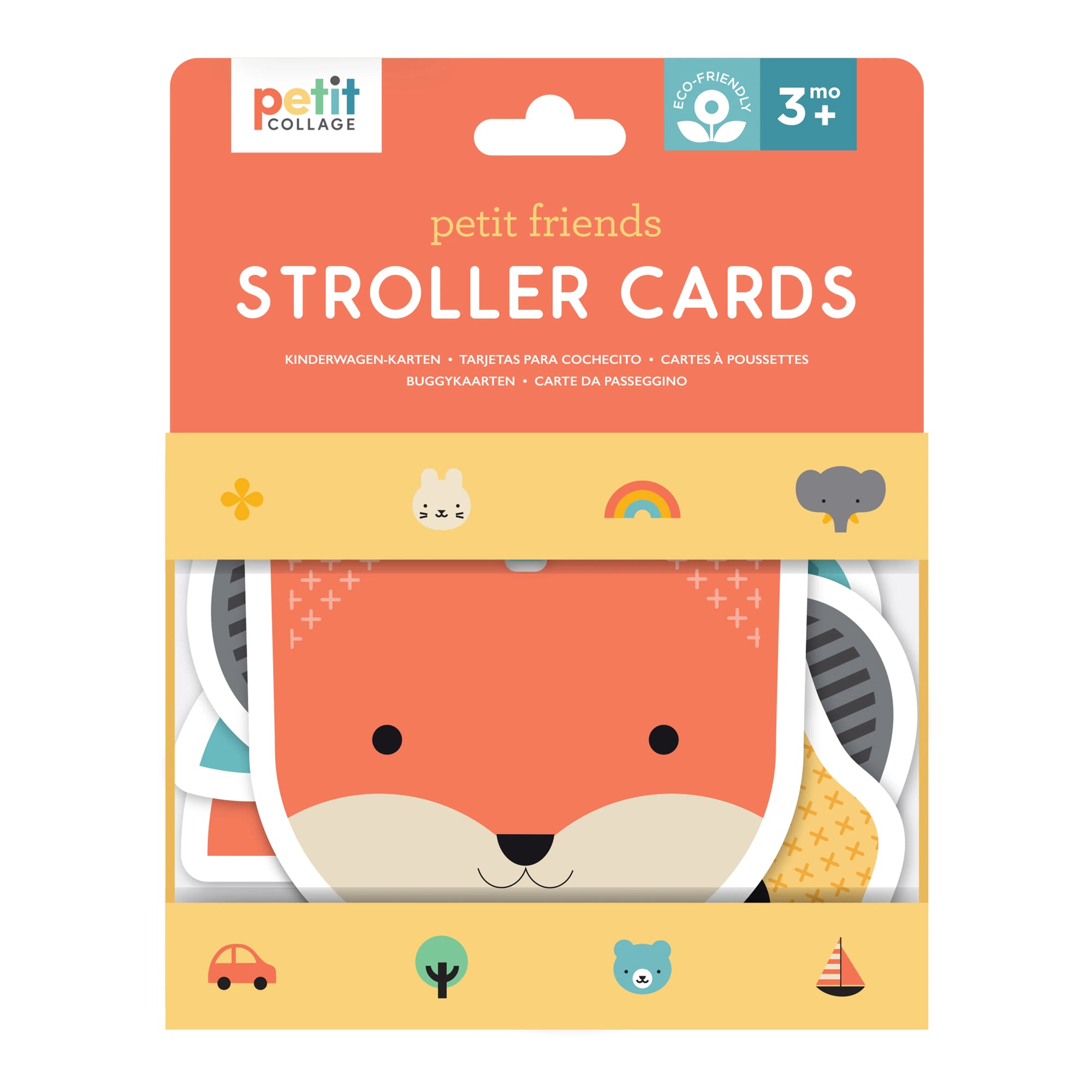 Wild Friends Stroller Cards
