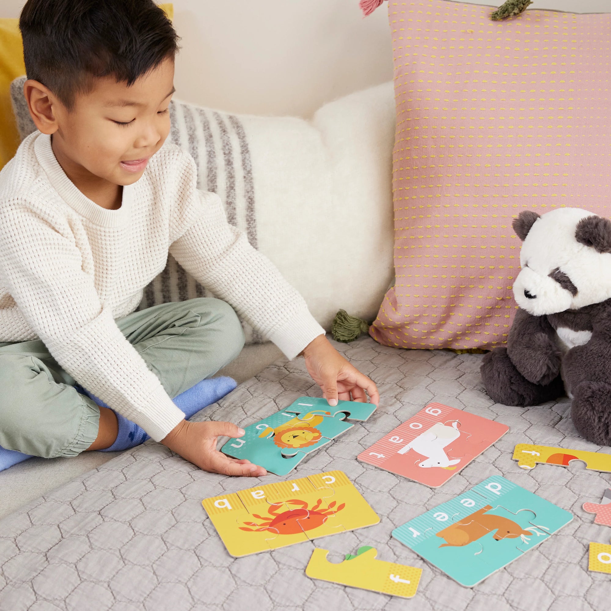 Animals Spelling Puzzles