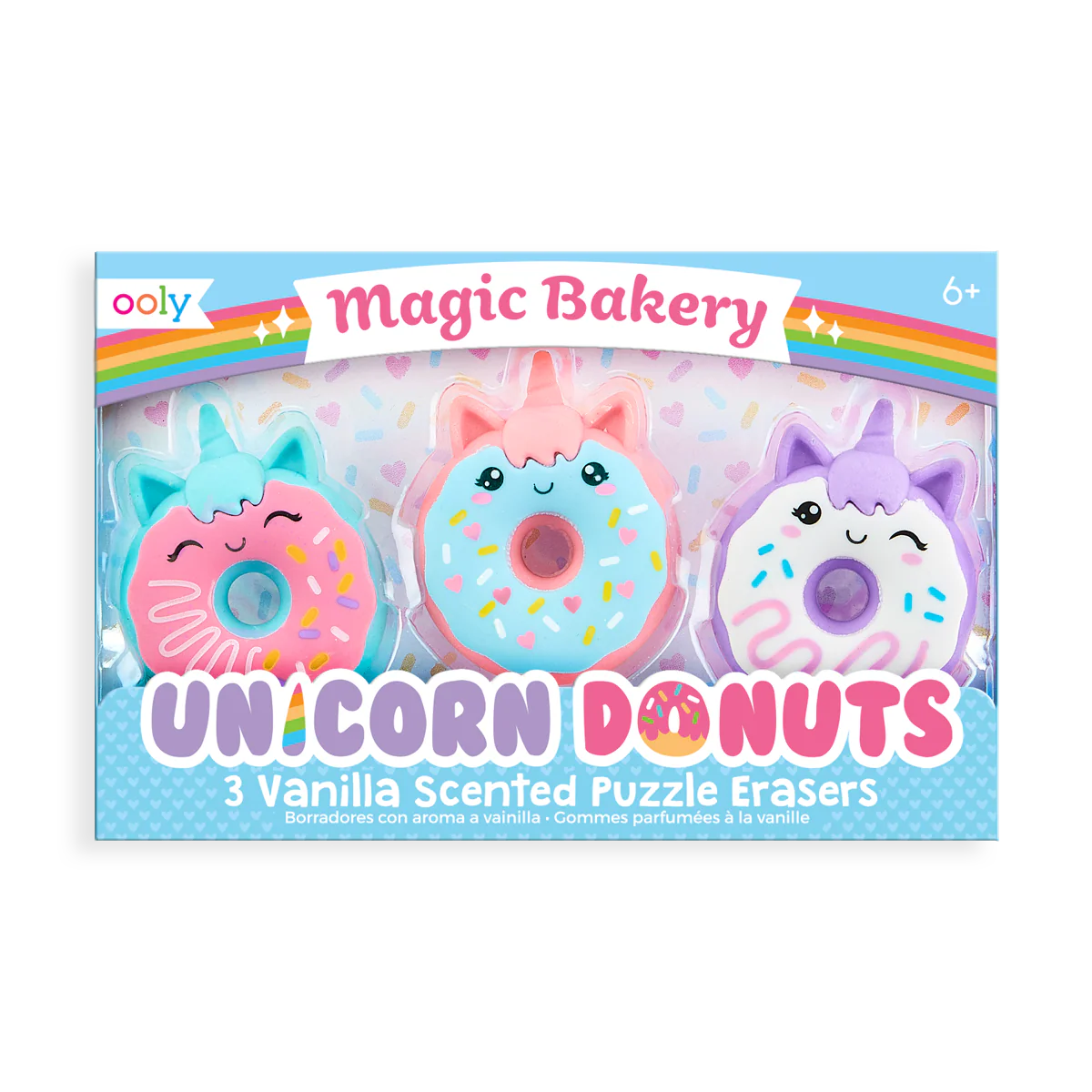 Magic Bakery Unicorn Donuts Scented Erasers