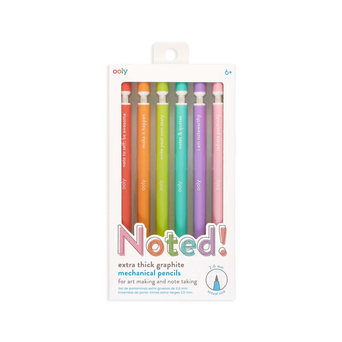 Noted! Extra Thick Graphite Mechanical Pencils