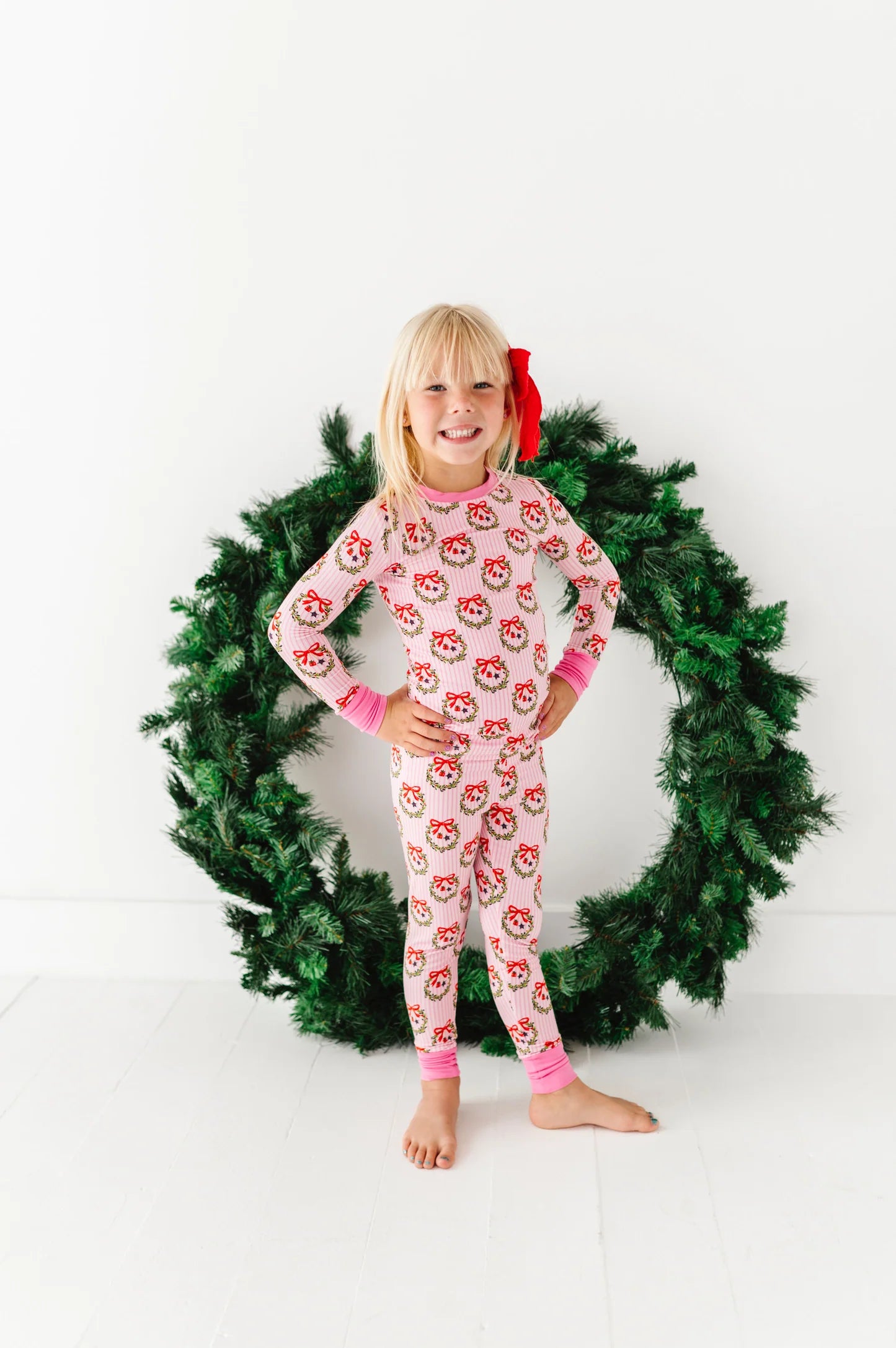 Sparkle & Spruce Two-Piece Pajama Set