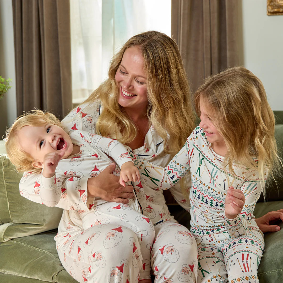 Ski Fair Isle Kids Pajama Set