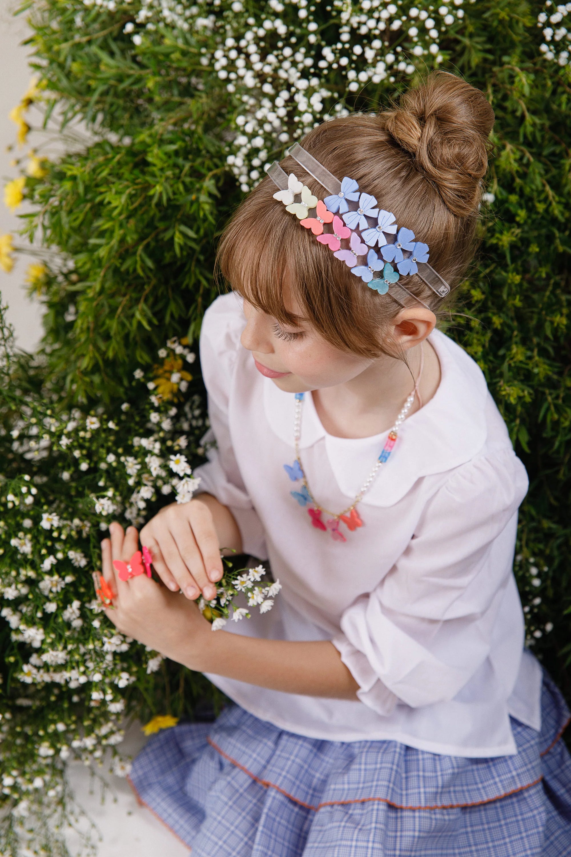 Butterflies Spring Colors Headband
