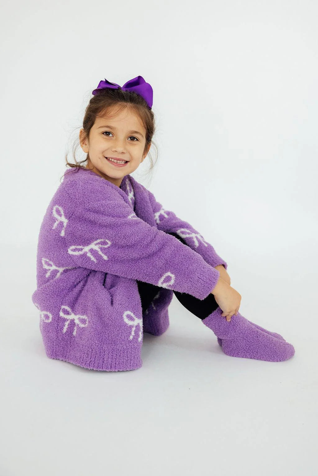 Purple Cozy Socks