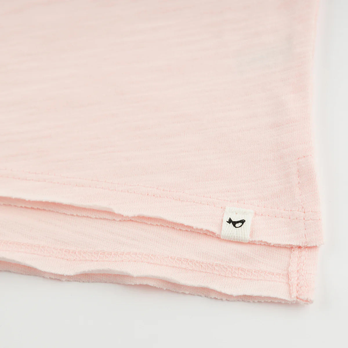 Unicorn Pale Pink Raw Edge Tee