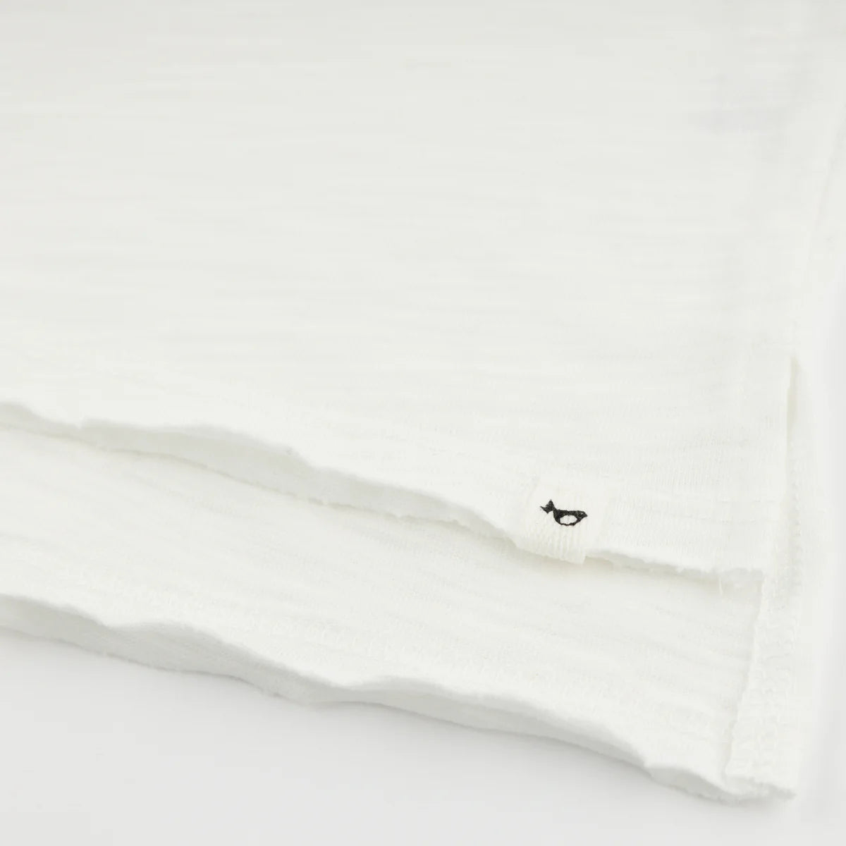 Unicorn Cream Raw Edge Tee