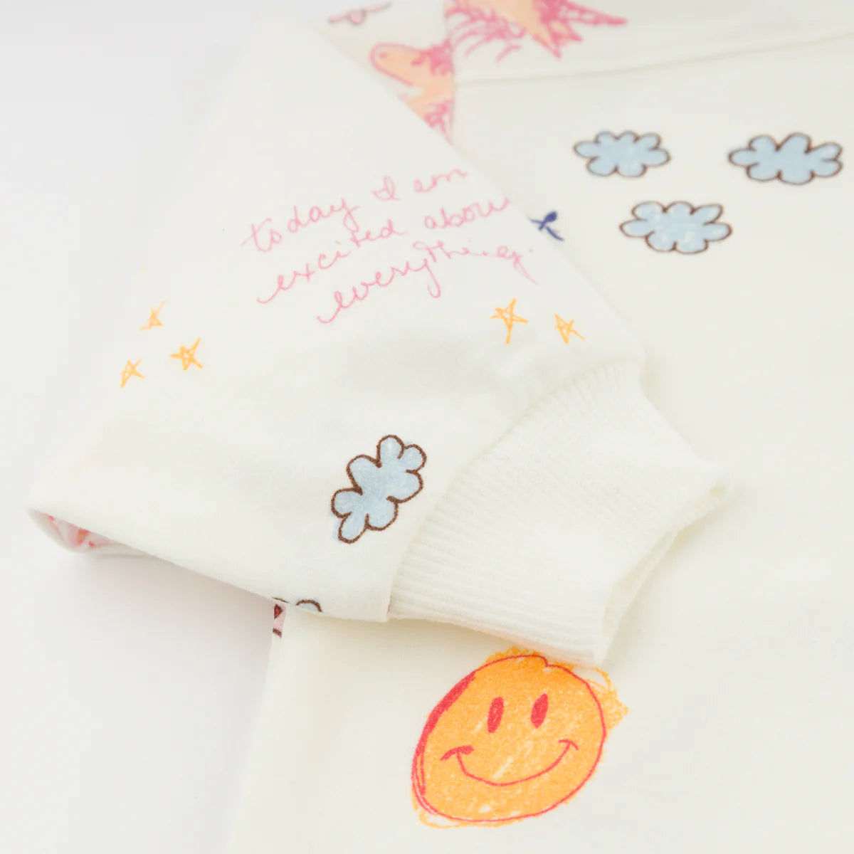 Charlie Doodle Print Sweatshirt