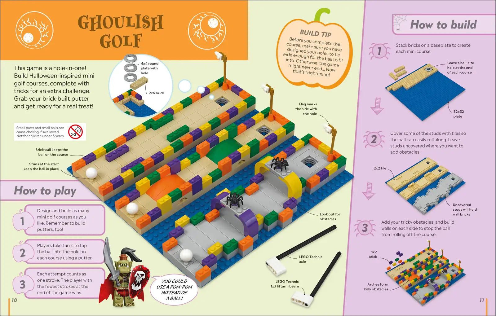 The LEGO® Halloween Games Book