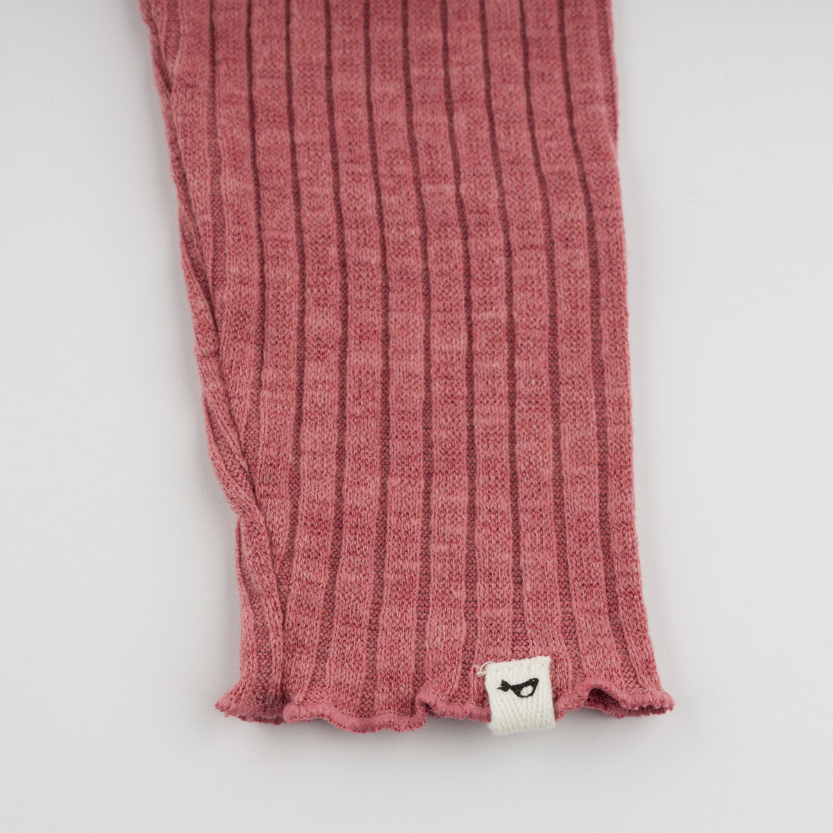 Berry Pink Wide Rib Legging