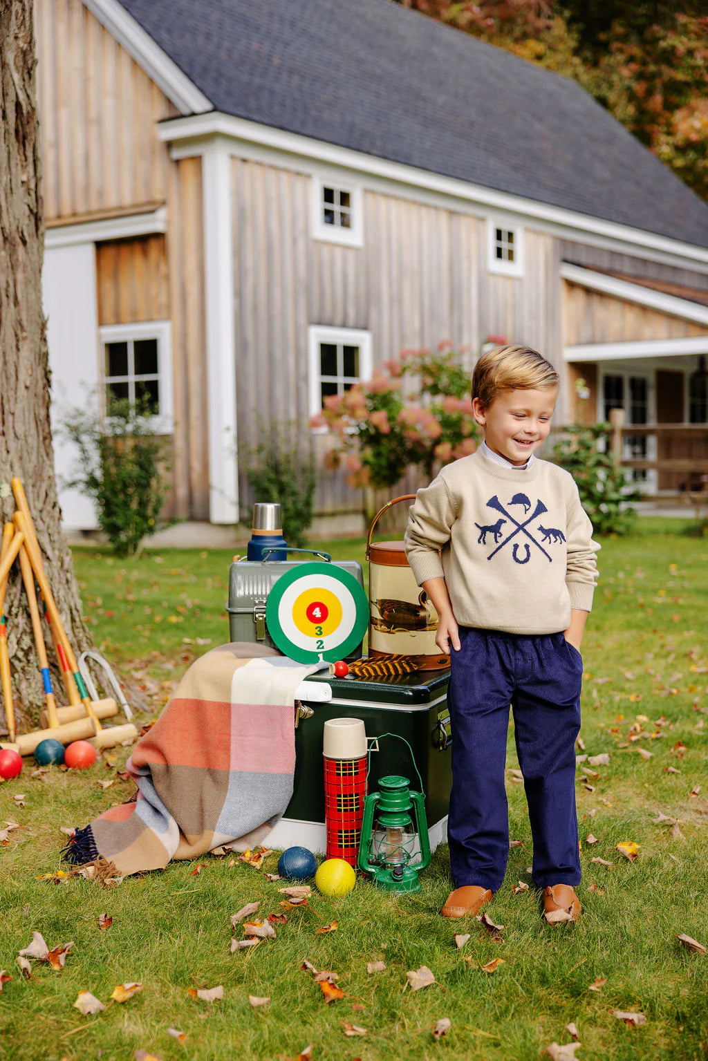 Hunt Club Intarsia Sweater