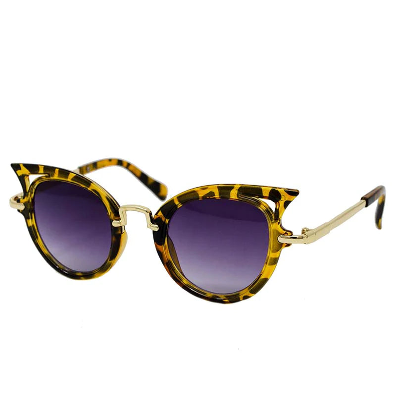 Leopard Cat Eyes Sunglasses