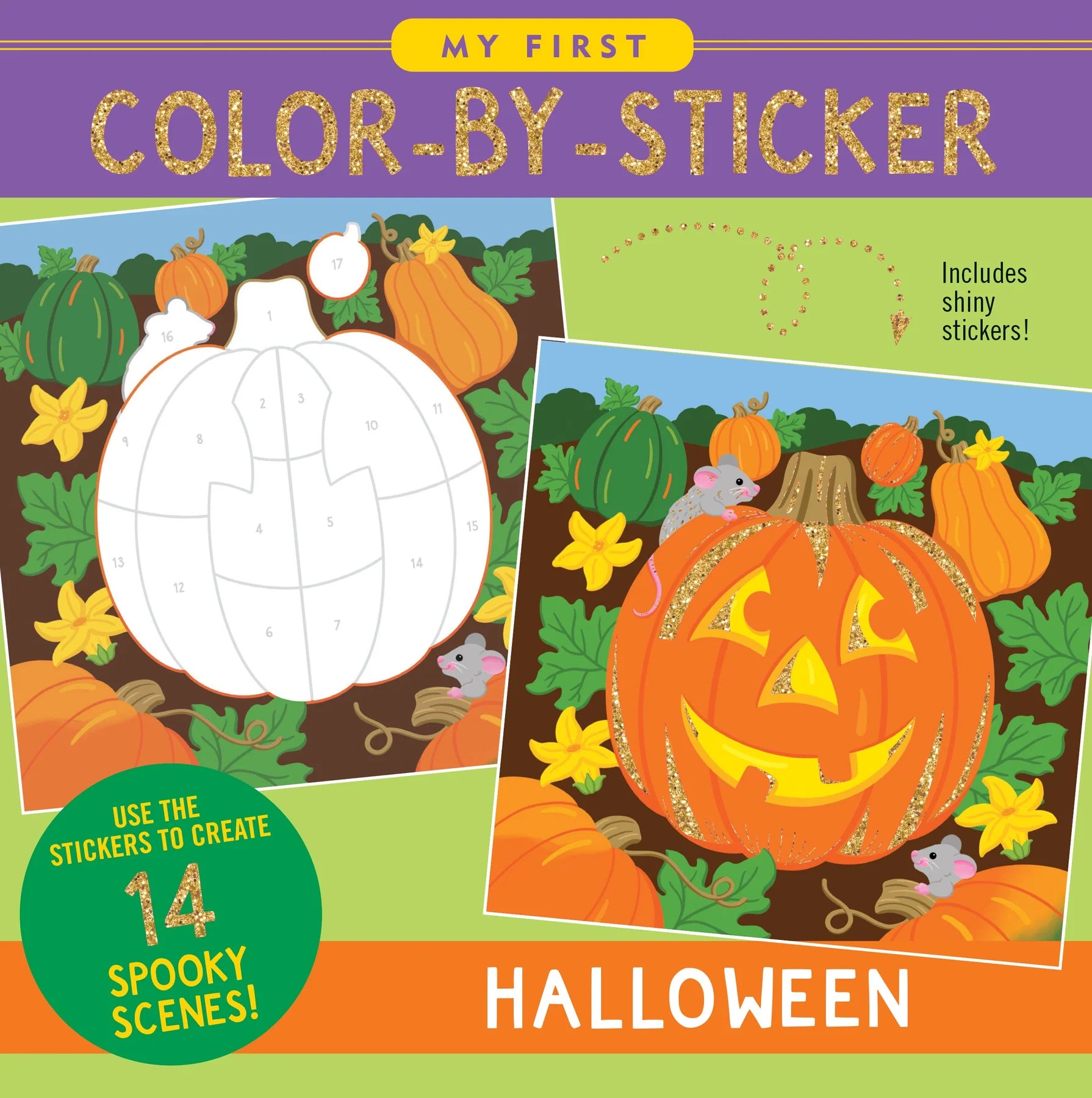My First Color-by-Sticker - Halloween