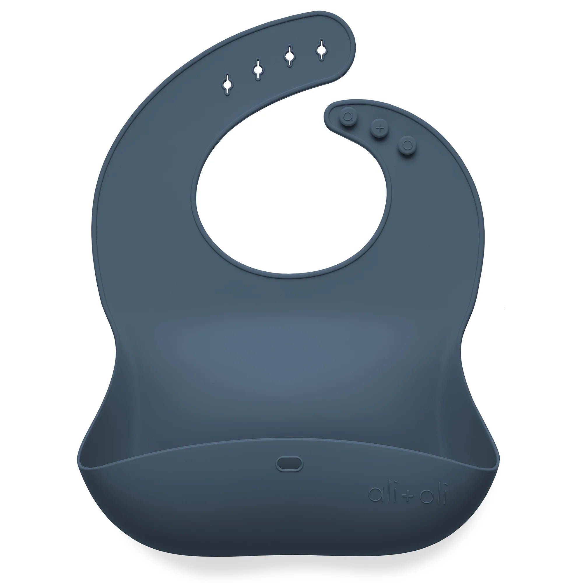 Silicone Baby Bib Roll Up & Stay Closed