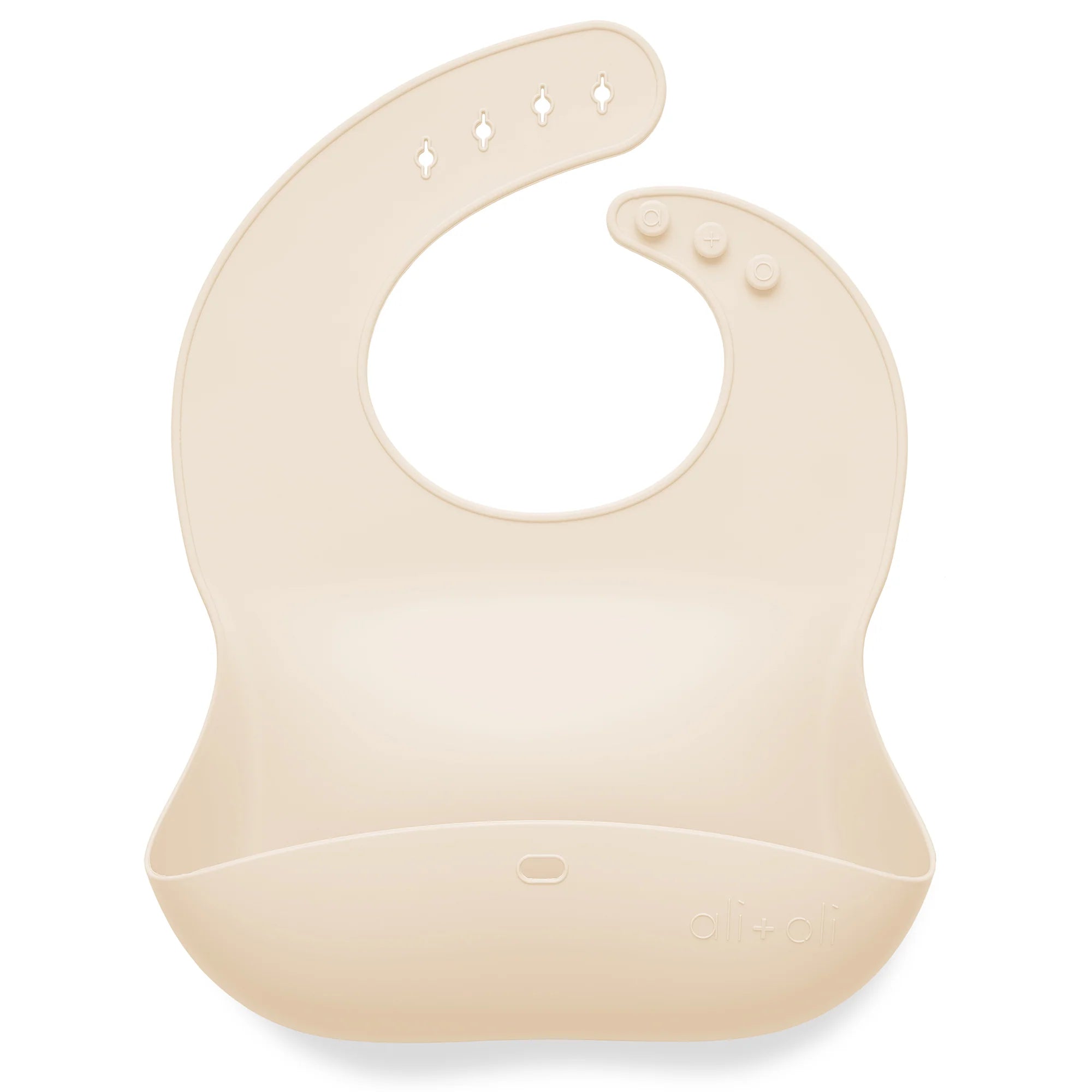 Silicone Baby Bib Roll Up & Stay Closed