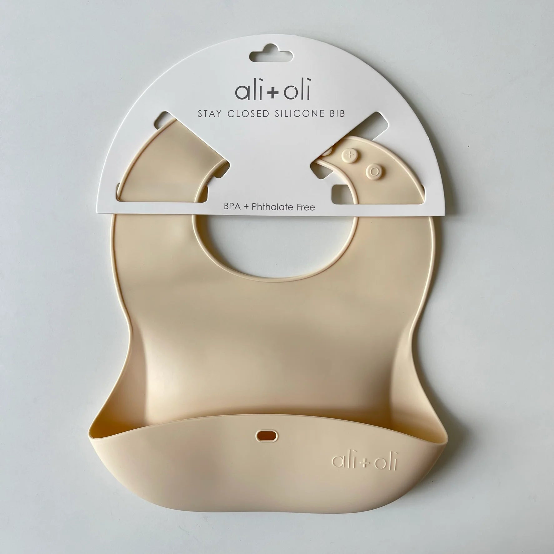 Silicone Baby Bib Roll Up & Stay Closed