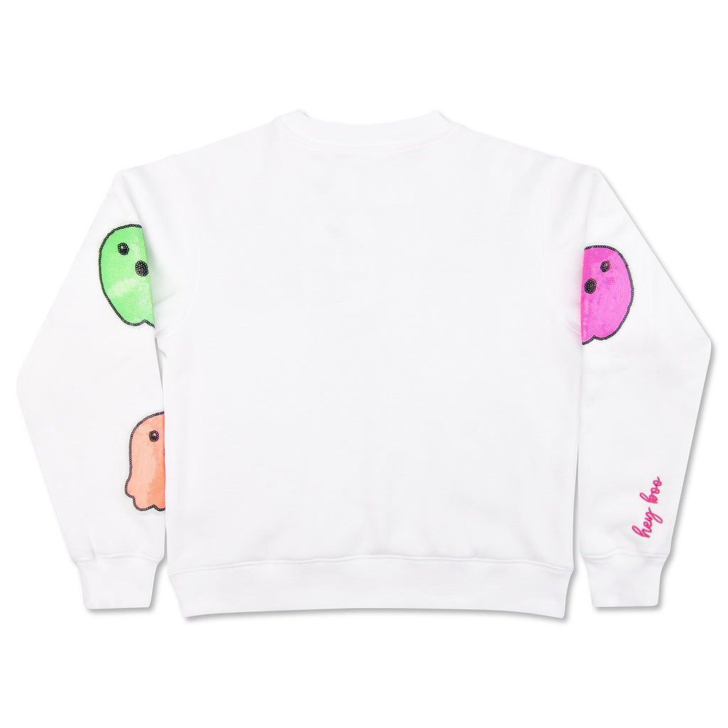 Boo Crew White Sweatshirt