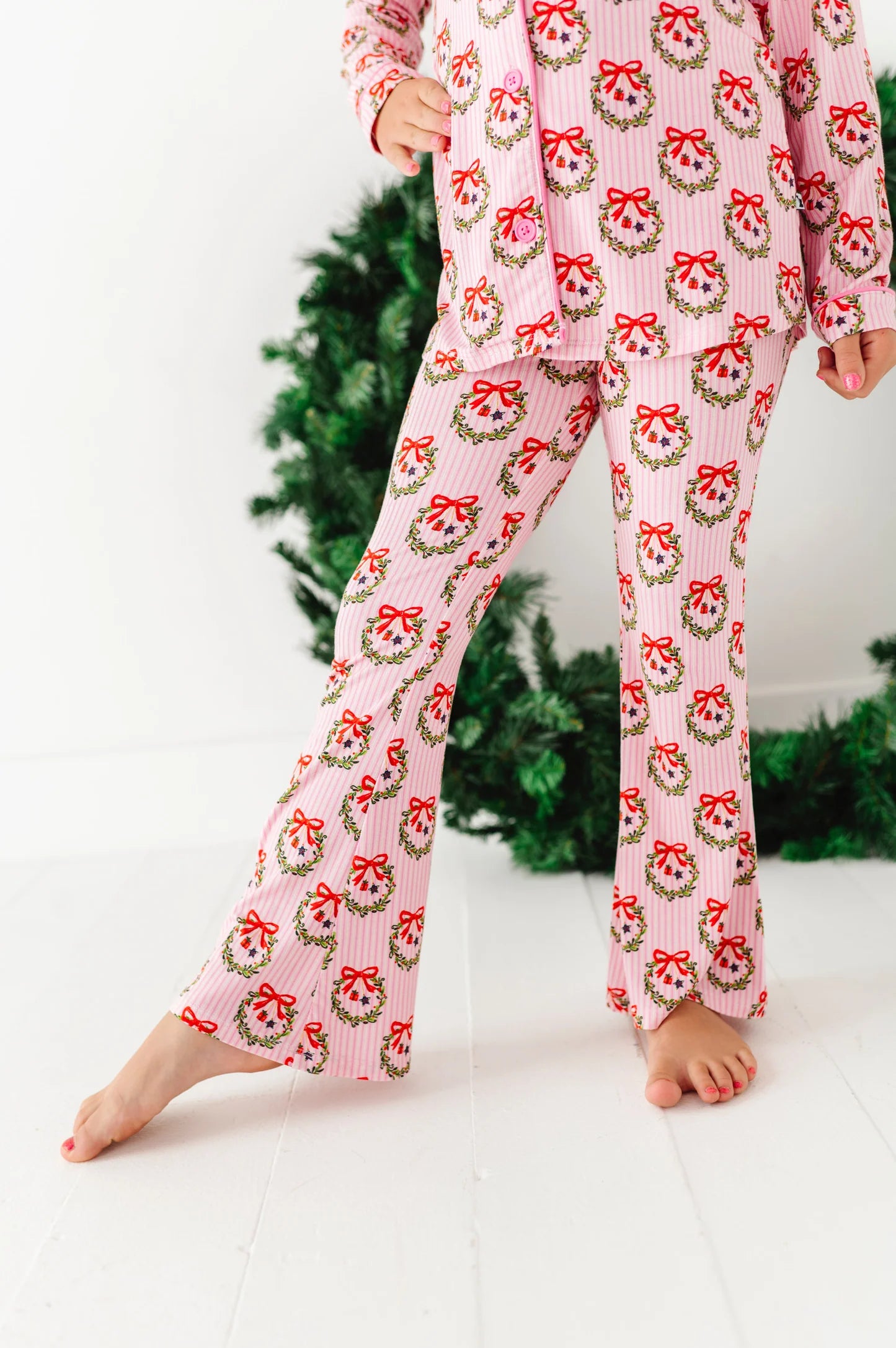 Sparkle & Spruce Button-Down Kids Set