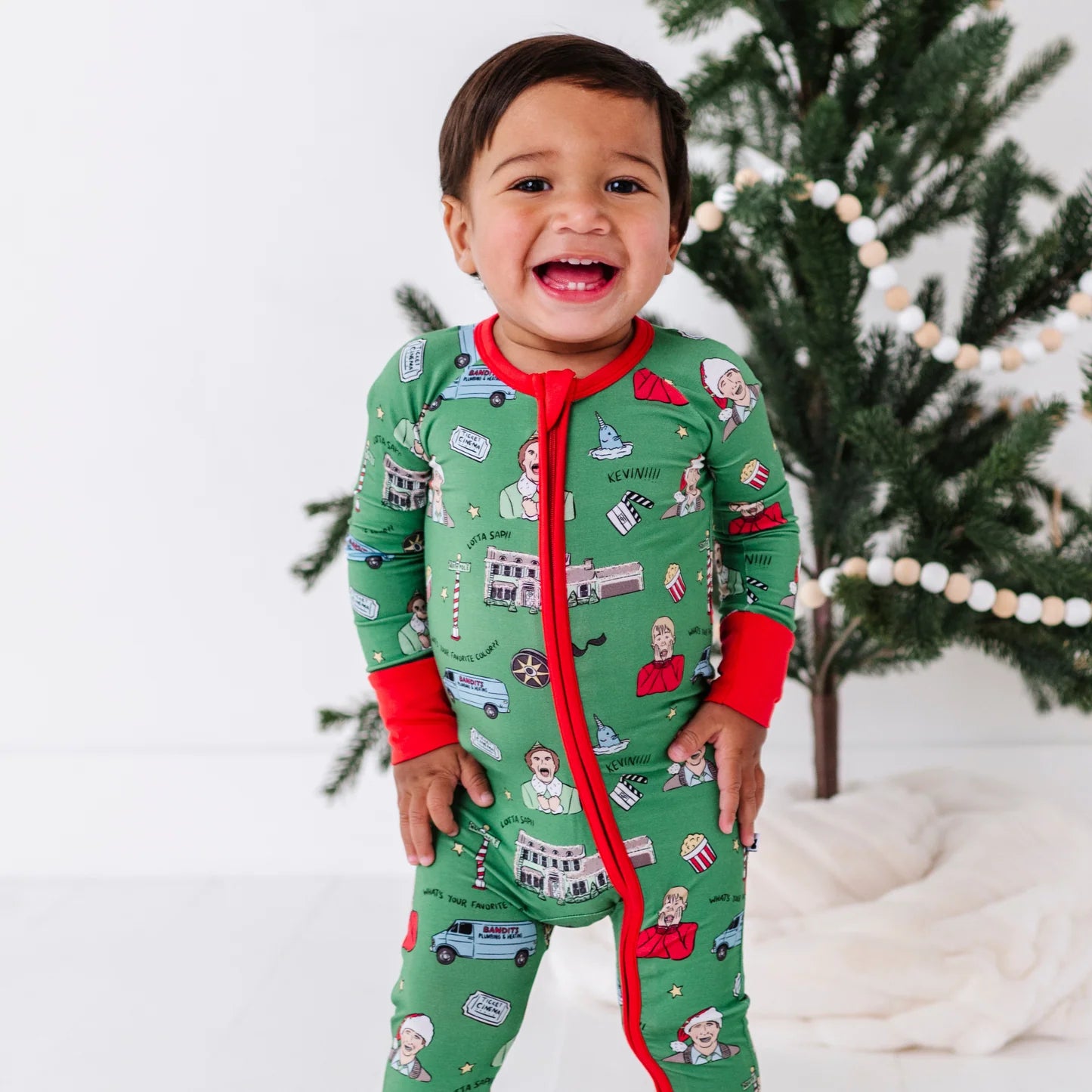 Cozy with the Classics Convertible Footie Pajama