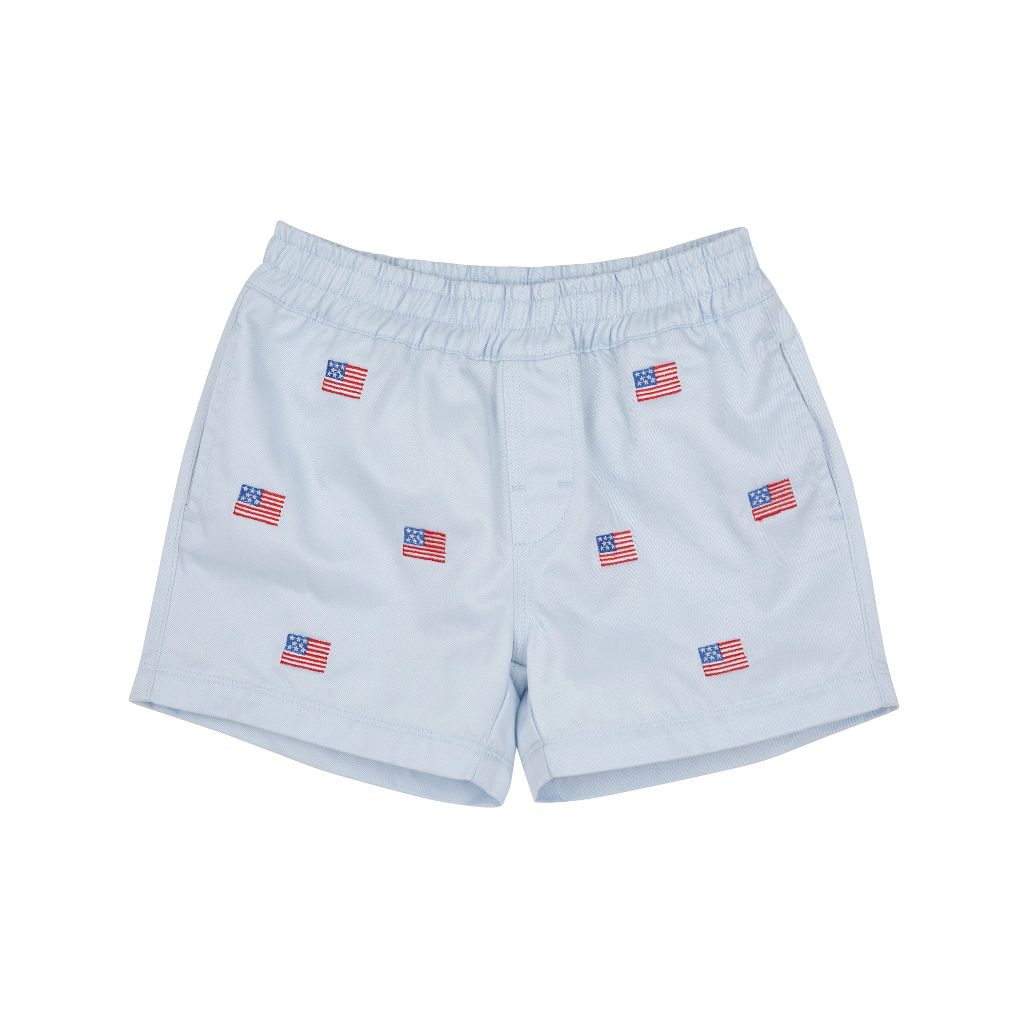 Boys Flag Shorts Stretch Waist