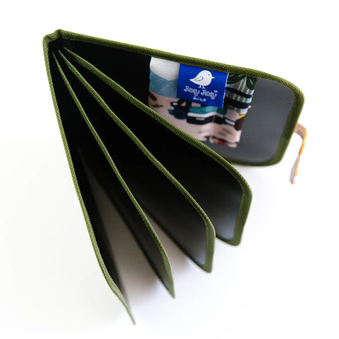 Camping Friends Dry Erase Reusable Activity Book