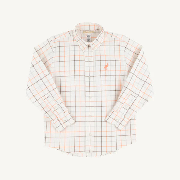 Dean's List Dress Shirt (Flannel) in Mantua Tattersall