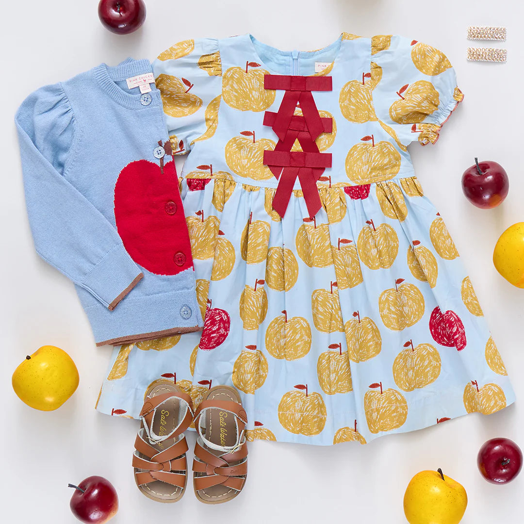 Hermione Dress in Golden Apples