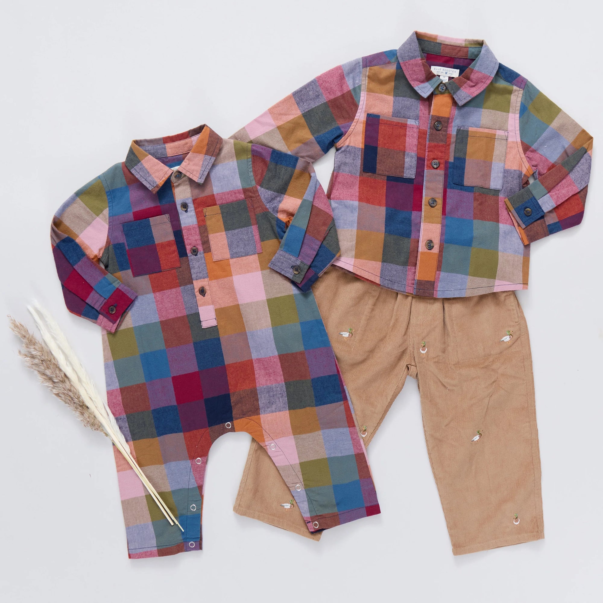 Easton Jumper in Harvest Check