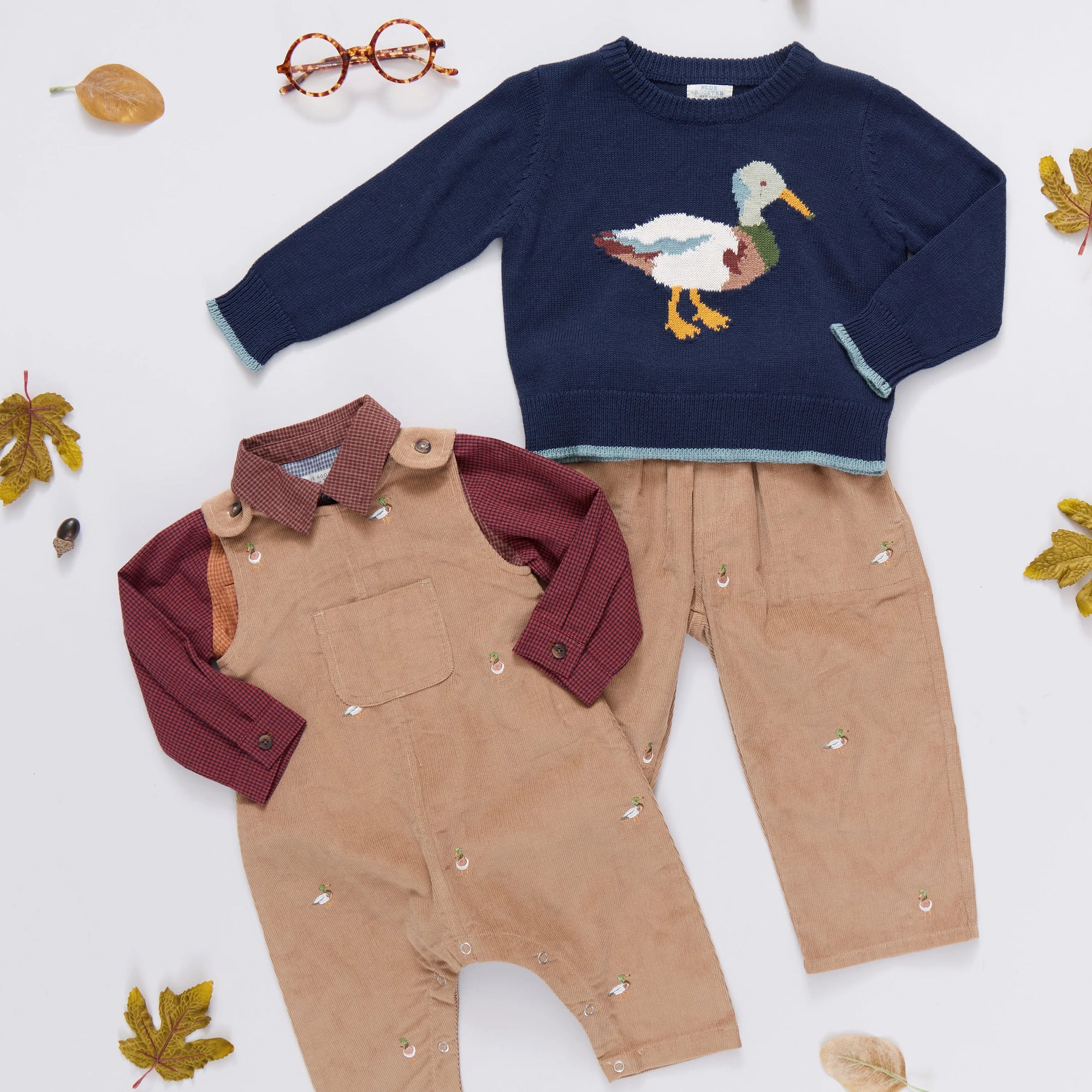 Jackson Pant in Mallard Embroidery