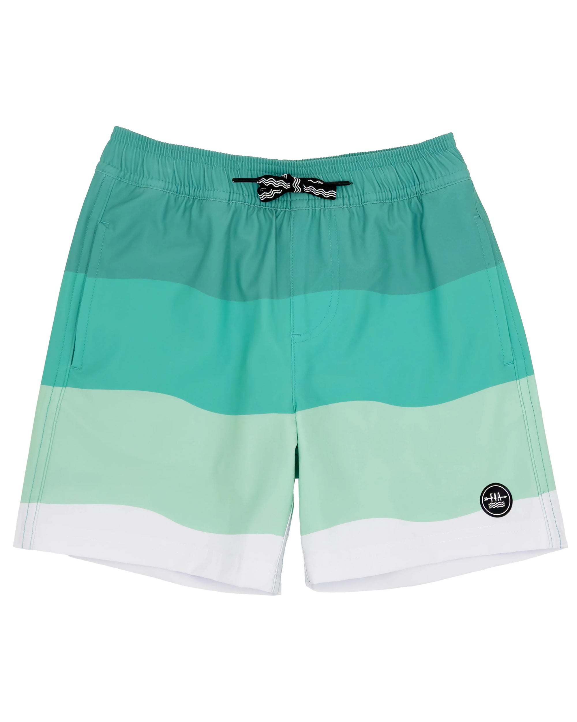 Green Wave Stripe Trunk