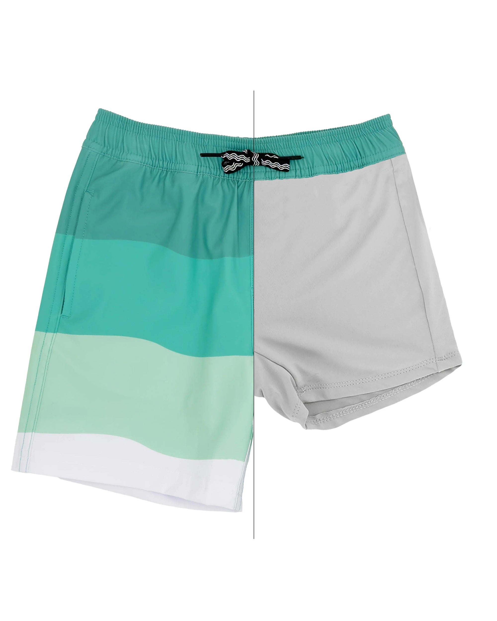 Green Wave Stripe Trunk
