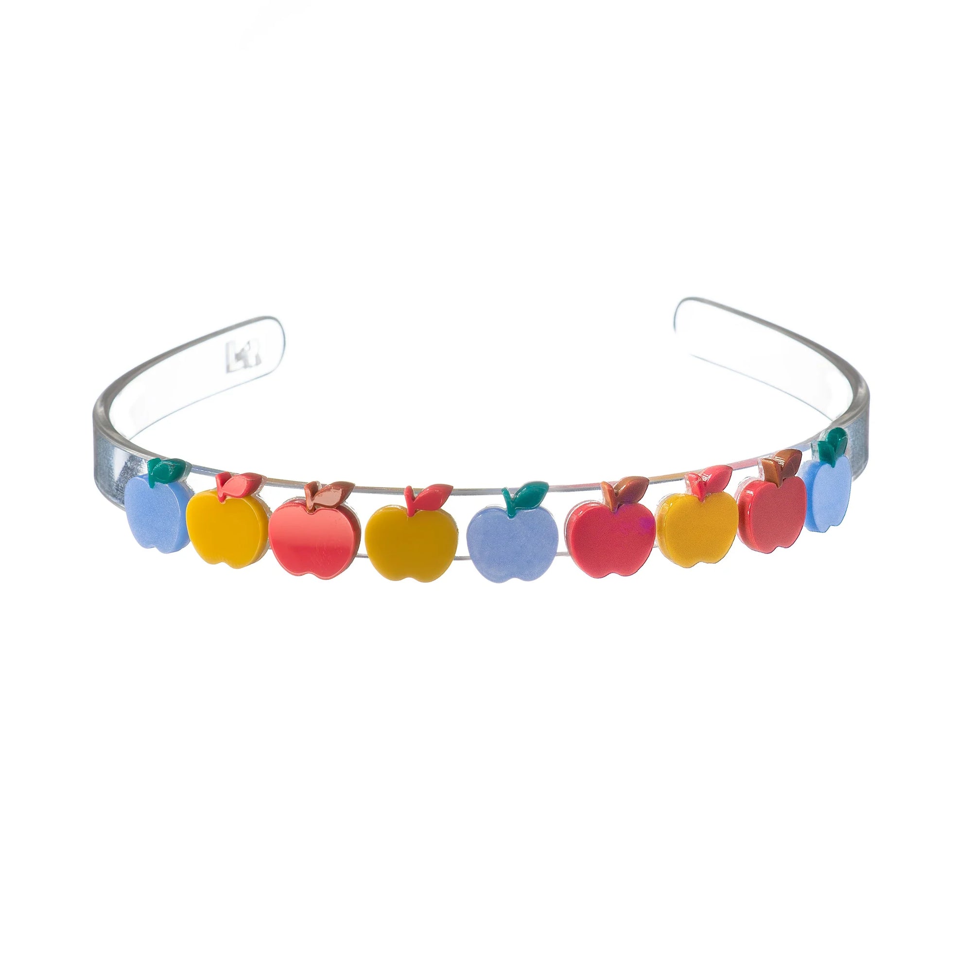 Apple Red Yellow Blue Headband