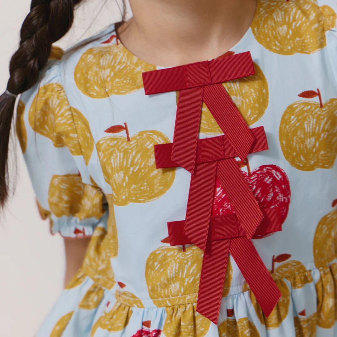 Hermione Dress in Golden Apples