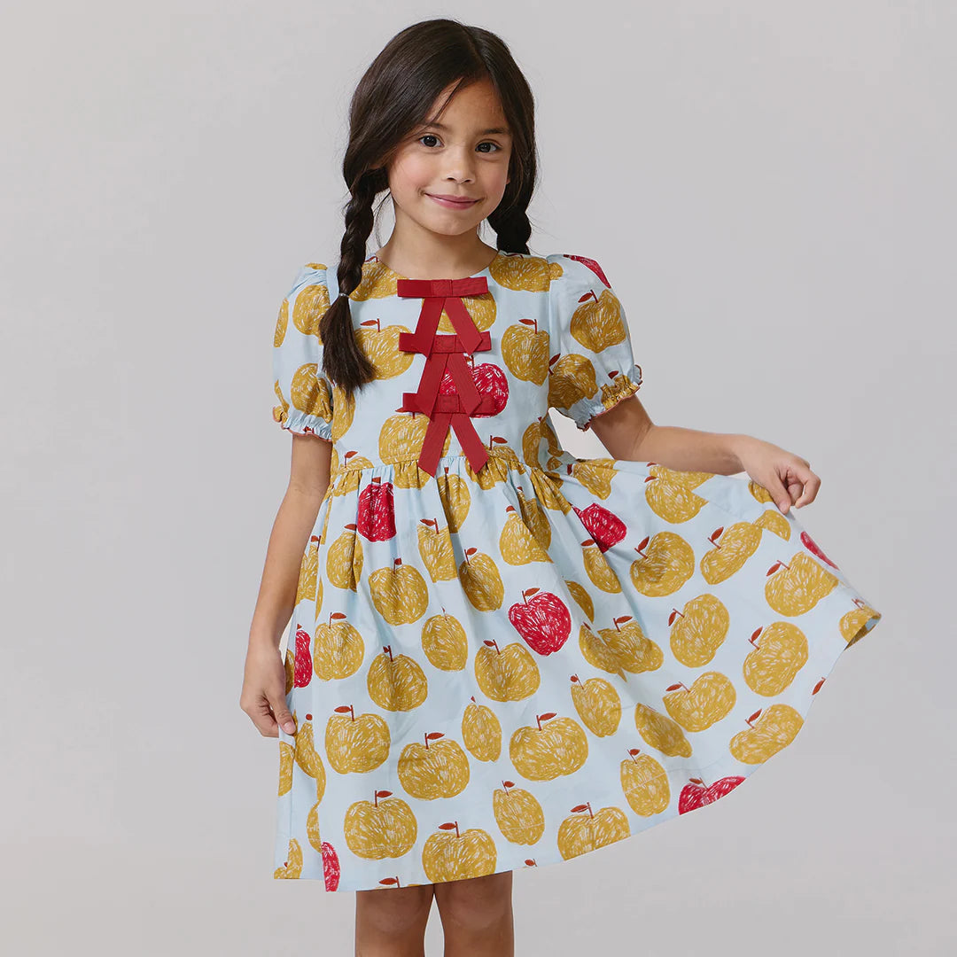 Hermione Dress in Golden Apples