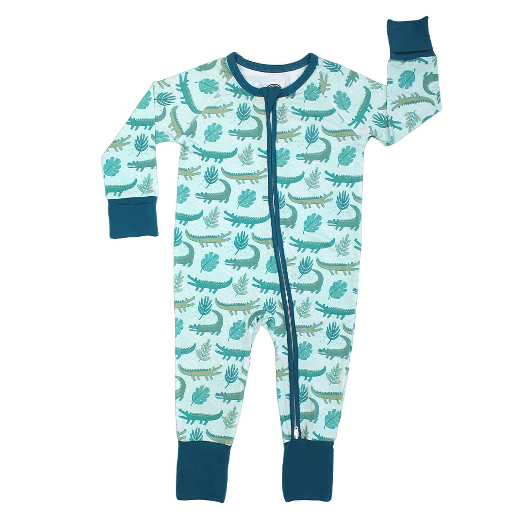 Later Gator Bamboo Baby Pajamas