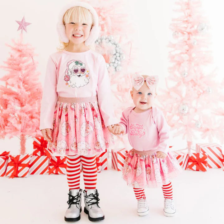Santa Baby Christmas Long Sleeve Bodysuit