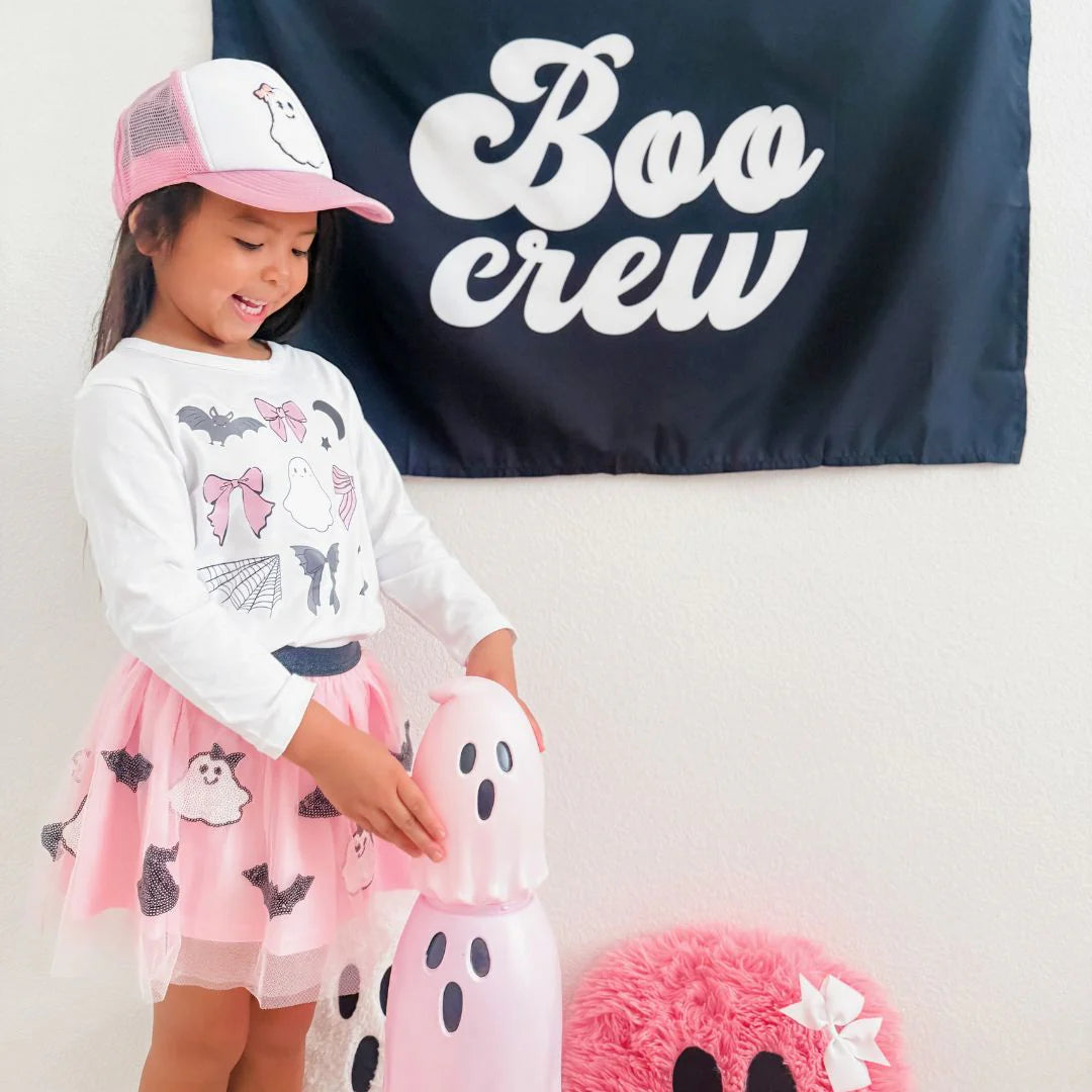 Spooky Coquette Halloween Long Sleeve Shirt