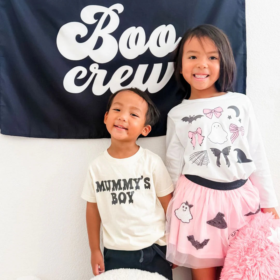 Spooky Coquette Halloween Long Sleeve Shirt