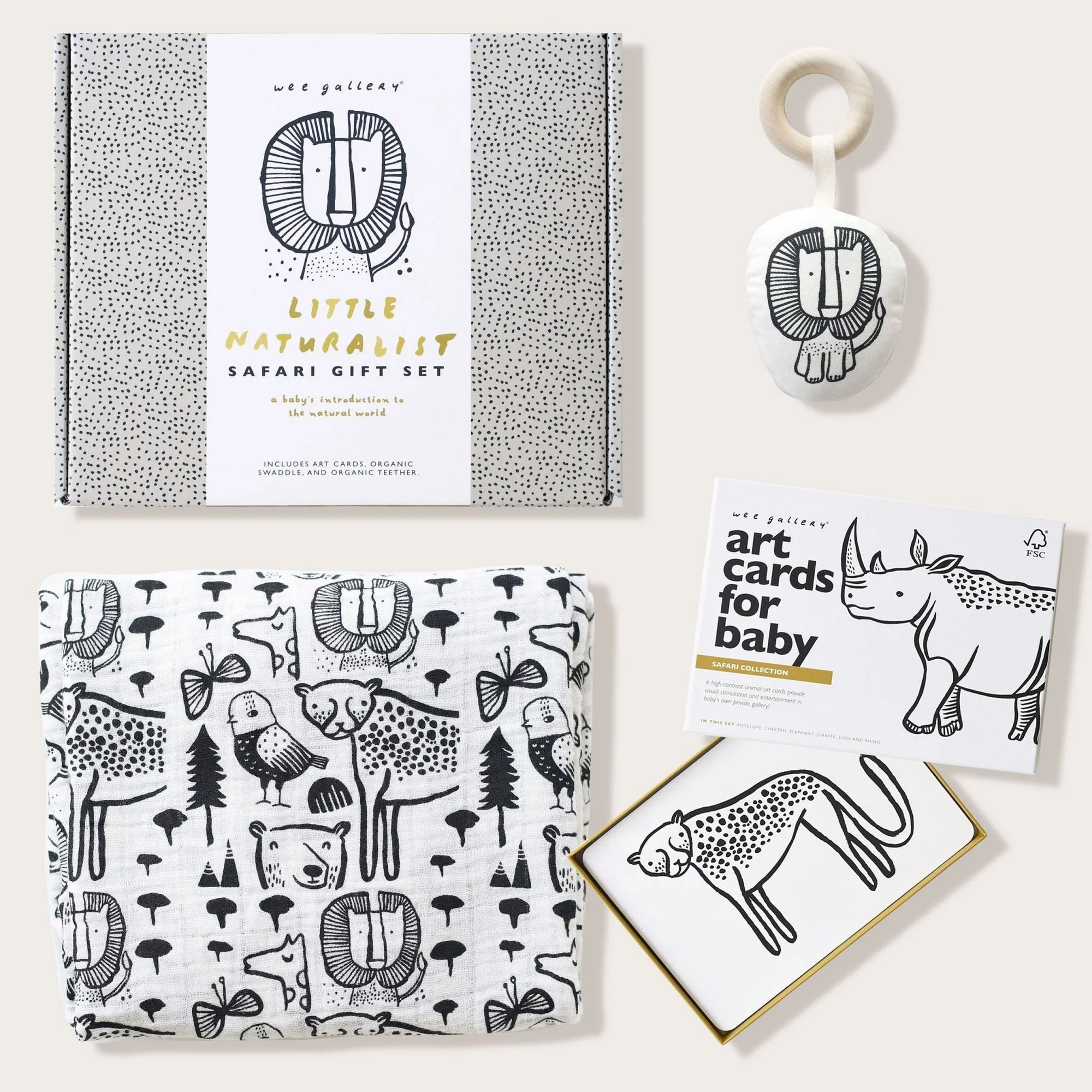 Safari Newborn Baby Gift Set