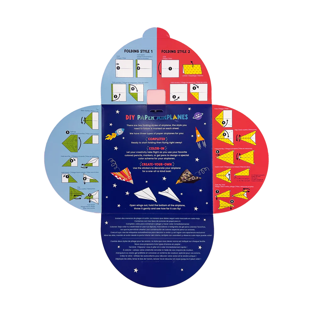 DIY Paper Airplanes Activity Kit