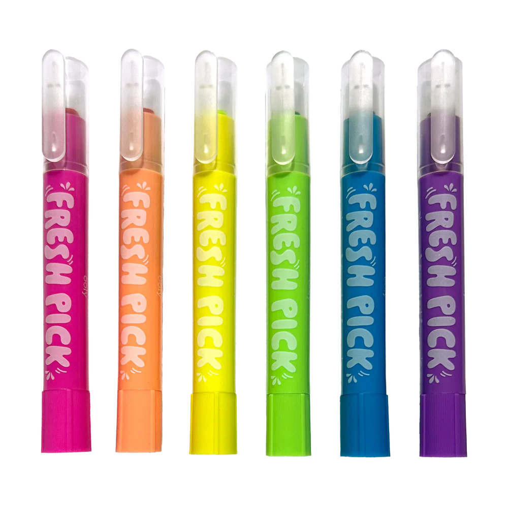 Fresh Apple Scented Gel Crayons