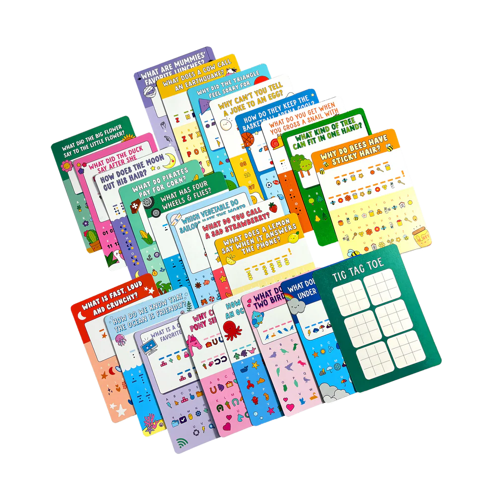 Joke Decoder Activity Cards