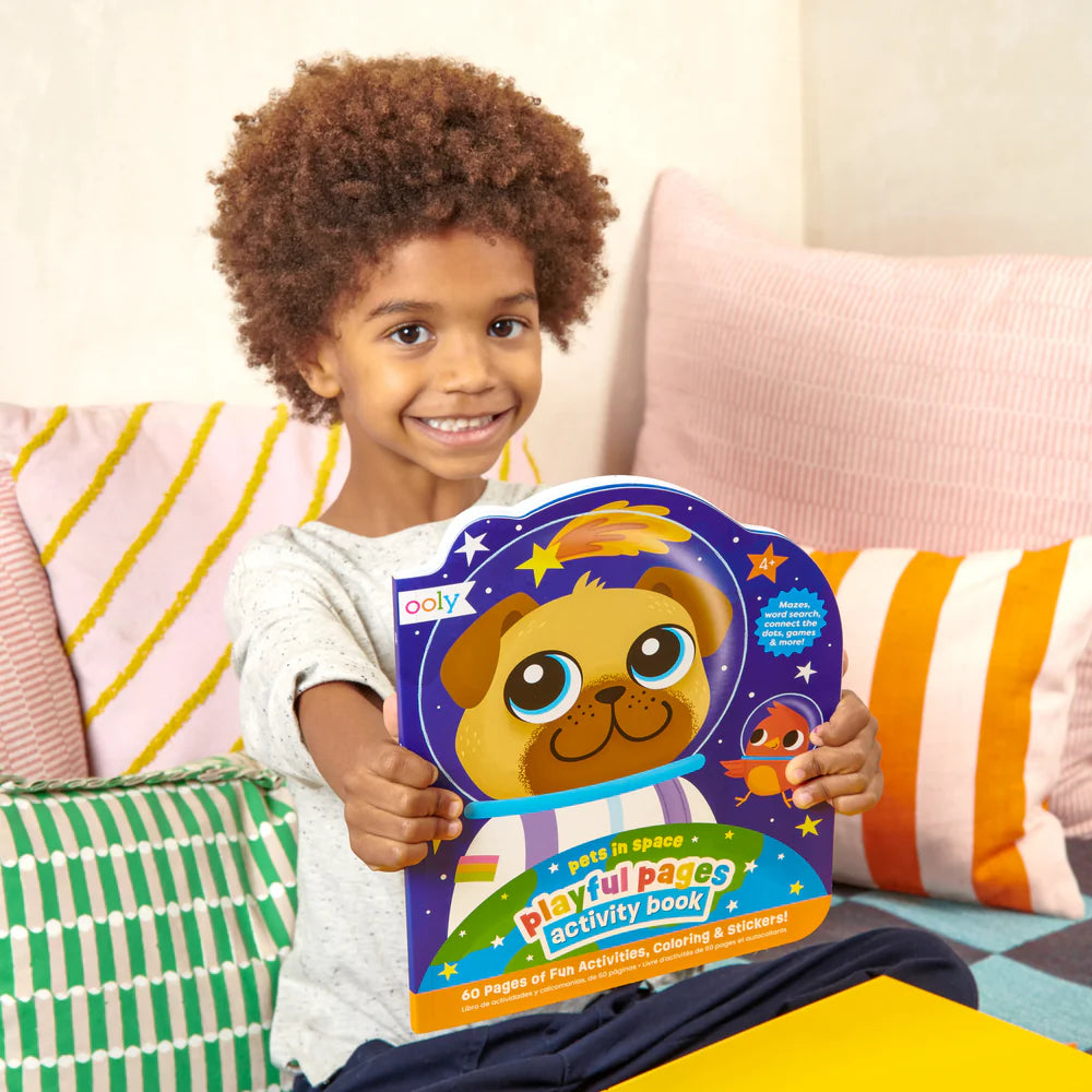 Pets in space Playful Pages Activity Book