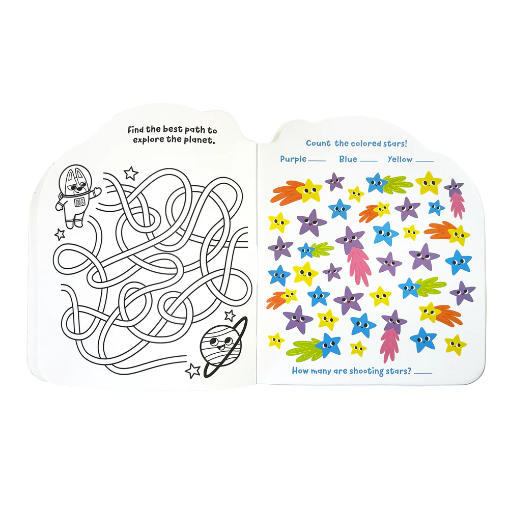 Pets in space Playful Pages Activity Book