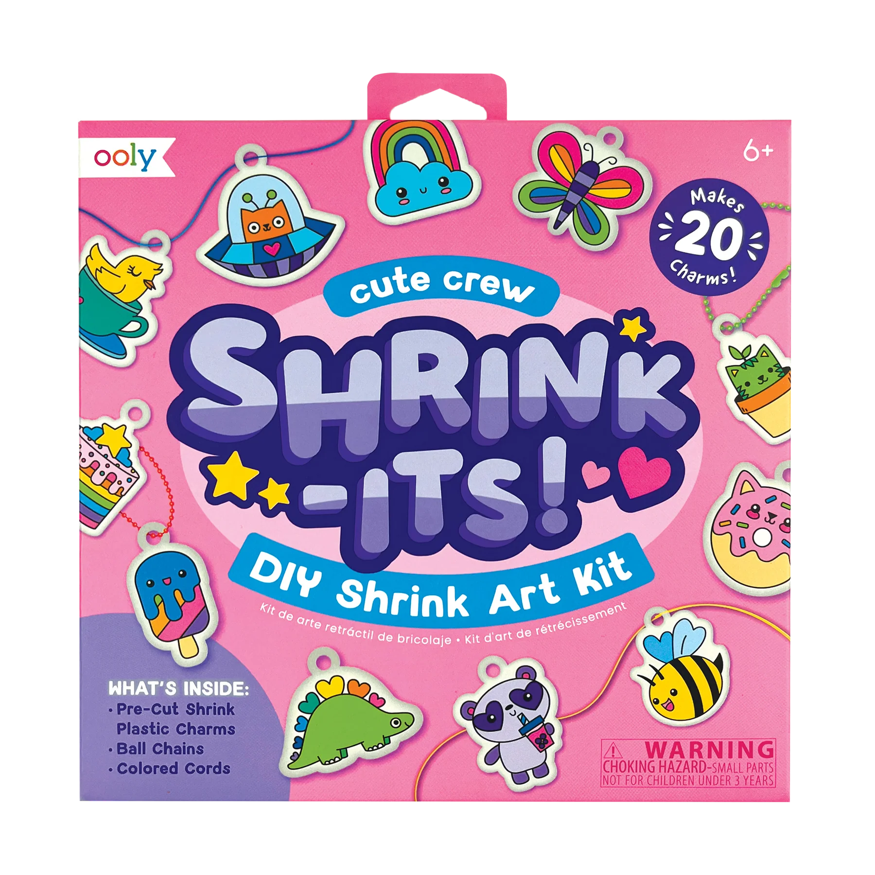 Cute Crew Shrink-its! DIY Shrink Art Kit