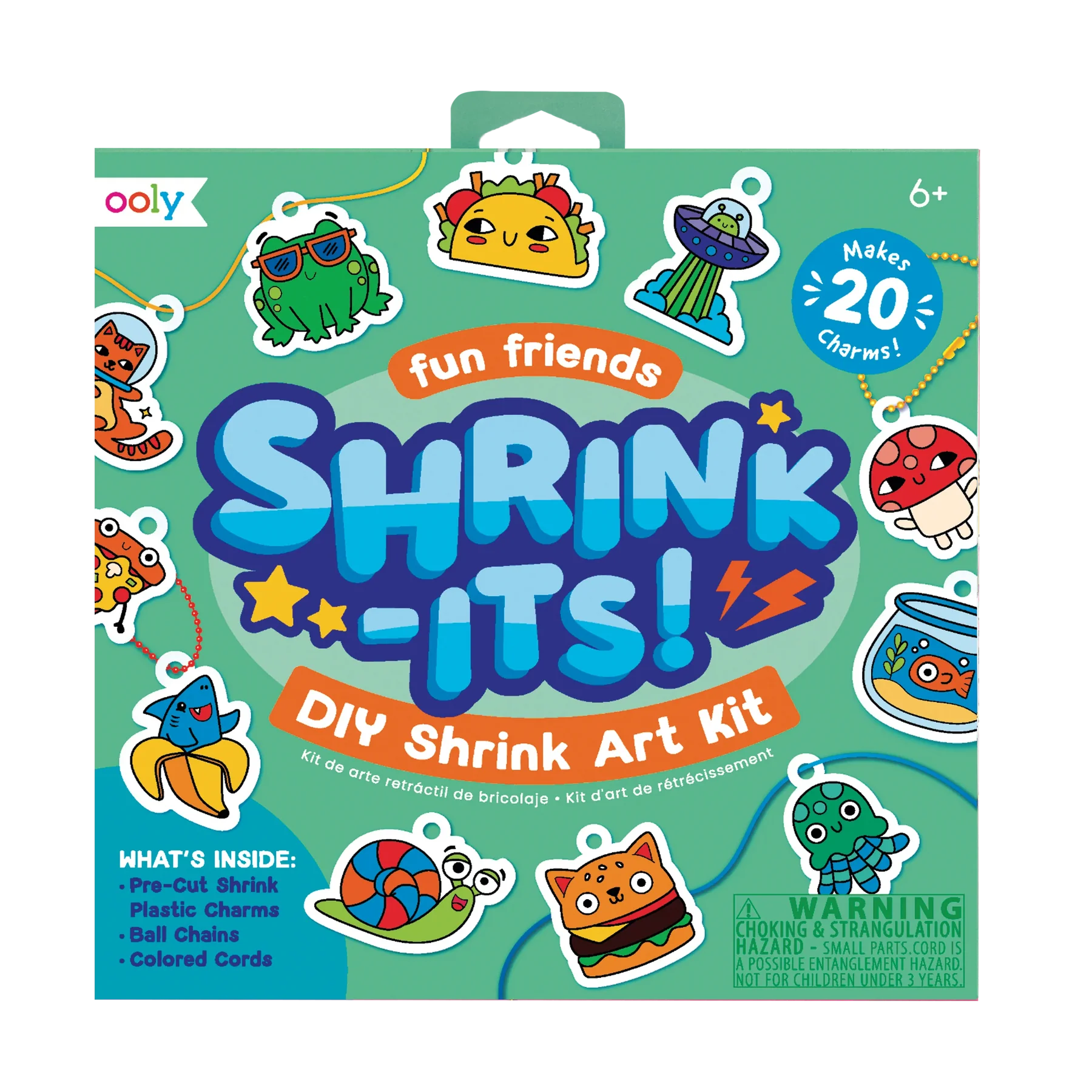 Fun Friends Shrink-its! DIY Shrink Art Kit